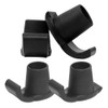 SUPVOX 4pcs Walker Ski Glides for Nonstick Walker Feet Accessories
