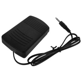 SHINEOFI Sewing Machine Pedal, Embroidery Machine, Sewing Machine Feet, Sewing Machine Accessories, Foot Pedal for Sewing Machines, Foot Control Pedal, Sewing Pedal for Sewing Machine, Plastic, Black