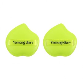 Mango-shaped Soft Makeup Sponge 2 Pieces 3ea