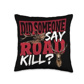 Taxidermy Animal Mounts Rat Bird Mouse Bear Art Apparel Throw Pillow