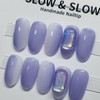 [Sl&Sl Nail Tips]Ice Nails - Almond / [슬앤슬네일팁]얼음네일 - 아몬드