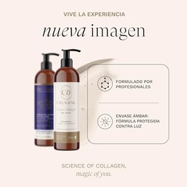 Collagenic Gel Limpiador Facial Diario con Ácido Hialurónico y Colágeno Hidrolizado | Limpia, Hidrata y Suaviza | Día y Noche | 500 Mililitros | Espum