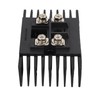 2Pcs Single Phase Bridge Rectifier 100A 1600V 4 Terminals Current
