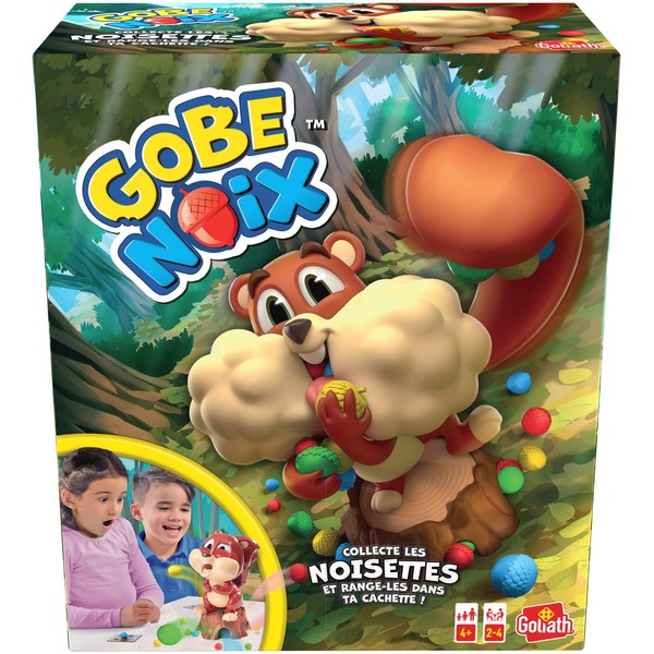Goliath Gobe Noix (French Version) Board Games for Ages 4+