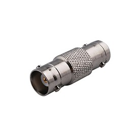 BNC Female to BNC Female, BNC Connector, BNC Converter, BNC Relay Stopper, Set of 5 [Security Cameras and Accessories]