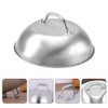Holibanna Stainless Steel Steak Dome - Round Basting & Steaming