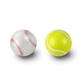 Perixx PERIPRO-303X2I 1.34 Inch Sports Trackball Tennis Ball and Baseball Design - Compatible with M570, M575, PERIMICE-517/520/717/720