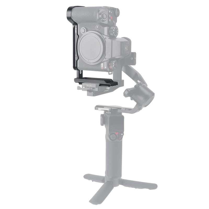 FOTGA Quick Release Plate L-Angle Vertical L-Bracket Plate for Panasonic