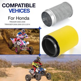 Air Filter & Body Cage Holder for Honda TRX450R TRX450ER 2006-2009 2012-2014 17254-HP1-600 17211-HP1-600