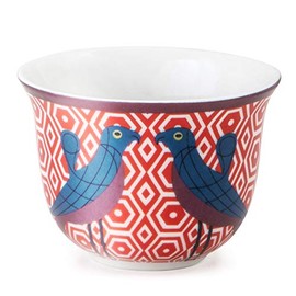 Images d'Orient POR-600066 Birds of Paradise 6 Cups