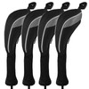 Andux 4 Pack Long Neck Golf Hybrid Club Head Covers