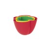 zakdesigns"Pepper" Bowl, Multi-Colour, 3-Piece