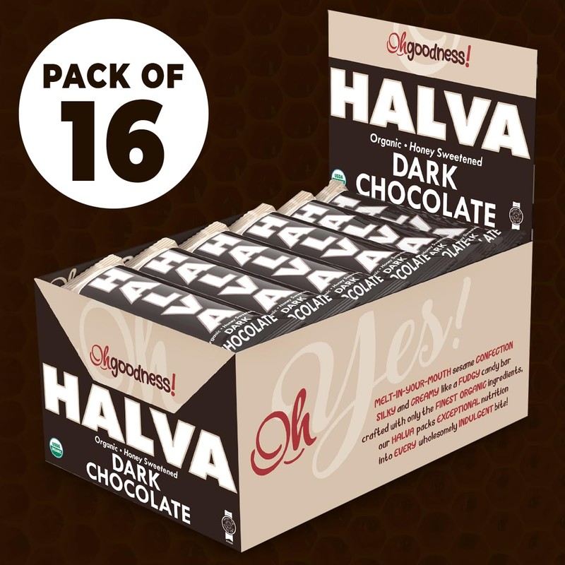 Oh, Goodness! Organic Halva Bars - Paleo Friendly - No