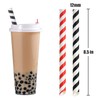 ALINK Paper Boba Straws, 4-Layer Heavy Duty, 12mm Extra Wide