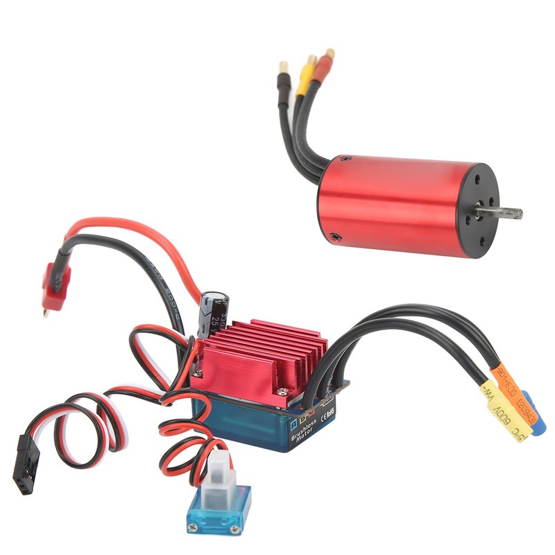 2845 2800KV Waterproof Brushless Motor and ESC Set CNC Machining