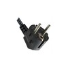DINIC Power Cable CEE 7/7 to C13 90 Degree Angled