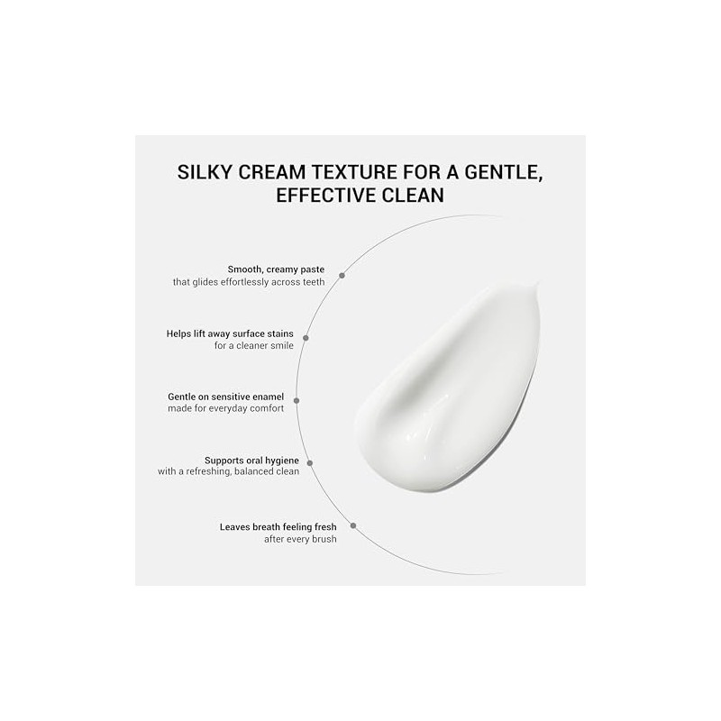 Hydroxyapatite Toothpaste for Advanced Enamel Protection, Gentle and Effective Formula,