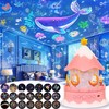 Star Galaxy Projector for Bedroom Decor – 21-in-1 360° Rotating