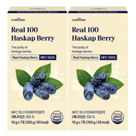 stomach biome Webiome 100% NFC Real Haskap Berry Liquid 15g 7 packs (2) / 위바이옴 100% NFC 리얼 하스카프베리 액상 15g 7포 2개