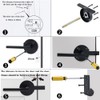 Gate Latch for Wooden Fence Double Side Gate Latch Heavy