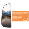 Senzeal Driver Side Lower Mirror Glass Replacement for Dodge Ram