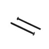 cSeao 12-Pack M6 x 85mm Black Flat Head Allen Head