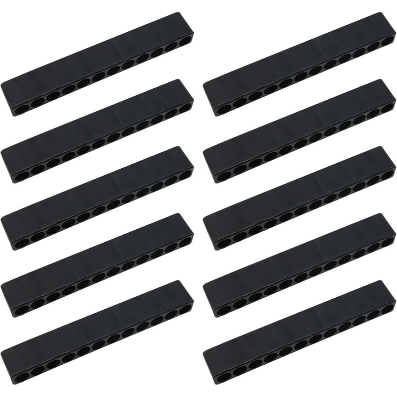 10pcs 12 Holes Screwdriver Bit Holder Drill Head Storage Case