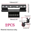Qrity 2 PCS Casement Window Hinge Casement Door Hinges, 150mm