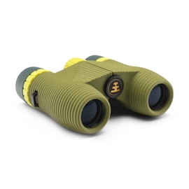 Nocs Provisions Standard Issue 10x25 Waterproof Binoculars, 10X Magnification, Bak4 Prism, Wide View Multi-Coated Lenses for Bird Watching, Hiking & Backpacking - Olive Green
