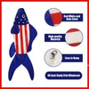 THQZLH USA American Fish Wind Sock Patriotic Wind Socks for