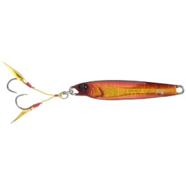 JACKALL Metal Jig, Lasspattine, TG, 2.8 inches (70 mm), 2.1 oz (60 g), Akakin/Magma Wave Holo Lure