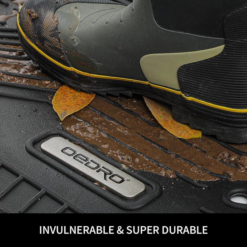 oedro Floor Mats Liner for 2015-2025 Ford F-150/F-150 Lightning Super