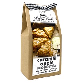 Rabbit Creek Caramel Apple Scone Mix – Easy To Make Scone Mix, Made in the USA, Caramel Apple Cream Scone Mix
