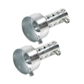 I'm so happy Inner Silencer Inner Baffle General Purpose Silencer Motorcycle Muffler, 2 Pieces (Short, 1.9 inches (48 mm)