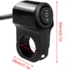 Greluma Motorcycle Headlight Switch, 22 mm (7/8 inch) Handlebar Light