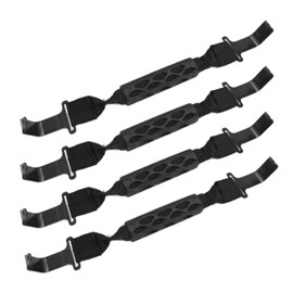 EATAKWARD 4Pcs 82215524 Grab Handles, 82215523AC Grips: Jeep Wrangler 2018-2023 & Gladiator JL JT 2020-2023 Interior Grab Handles, Nylon, Black