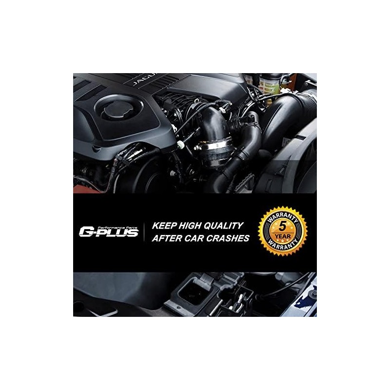 G-PLUS Silicone Radiator Coolant Hose Kit Clamps Compatible with Jeep