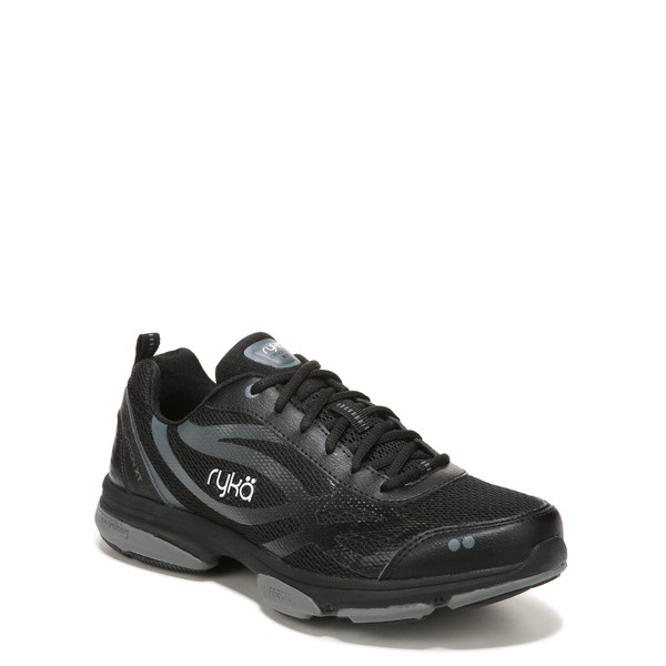 Ryka Womens Devotion XT Cross Training Shoes Black/Metiorite/White 5 M