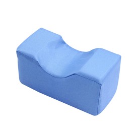 OHPHCALL Sponge Ankle Bone Pad Comfortable Leather Cover Support Pillow for Bed Positioning Reduces Pain and Pressure for -Term Rehabilitation and Surgery Recovery