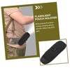 Mipcase 1pc Flashlight Pouch Holder Stretchable Rotatable Clip for Duty