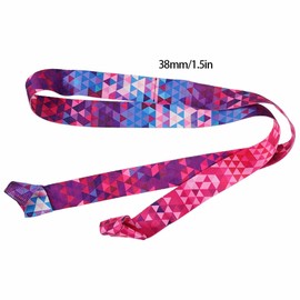 Yoga Mat Carry Strap Adjustable Yoga Mat Strap Yoga Stretch Strap Printed Yoga Mat Elastic Strap Yogas Mat Straps Carry Shoulder CarrierFitness Stretching Straps Belt, 173cm X 3.8cm