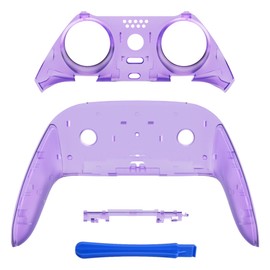 eXtremeRate Carcasa Decorativa Delantera Trasera Compatible con ps5 Edge Control Accesorios Placa Decorativa DIY Cubierta Clip Trim Shell Cover...    