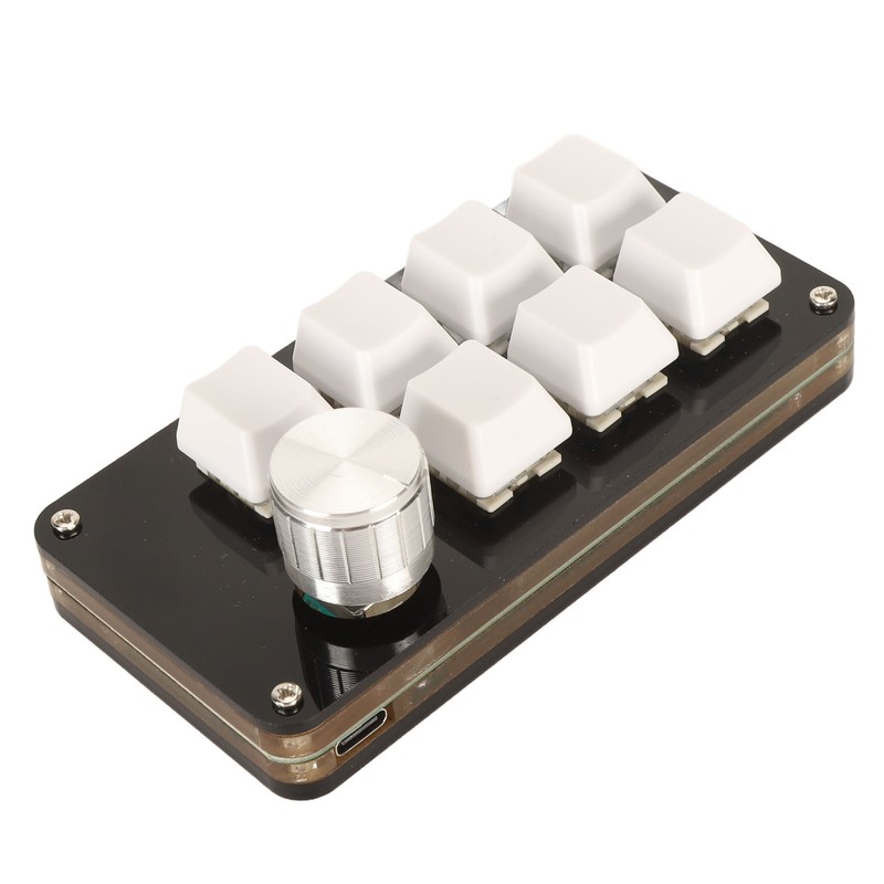 USB Mini 7 Key Keypad with Knob Custom Programming Hot