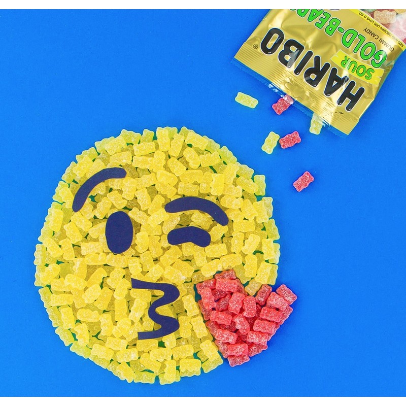 HARIBO Gummi Candy, Sweet & Sour Goldbears, Gummy Bears with