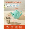 Sweese Teapots for Tea, 27 oz Porcelain Tea pot with