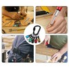 6 pieces 1/4 inch hex shank screwdriver bits, drill holder