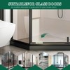2 Pack M6219 Sliding Door Bottom Guide Shower Door for