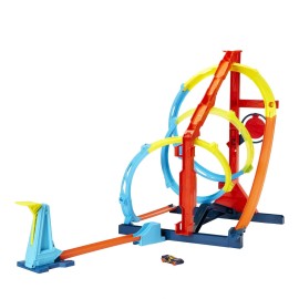 Hot Wheels Track Builder Unlimited Corkscrew Twist Playset with Car 6+