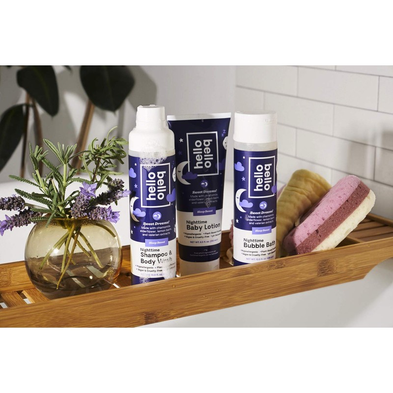 Hello Bello sleep Sweet Nighttime Baby Lotion, 8.5 ounces