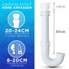 LOBENSWERK Flexible Drain Hose – 100% Waterproof – Siphon Kitchen